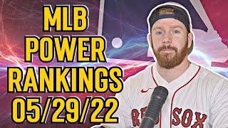 MLB 2022 Power Rankings 6 Blue Jays Sweep Angels Red Sox Stay Hot Padres Walk Off [upl. by Eiboh]