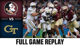 Florida State Seminoles vs Georgia Tech Yellow Jackets Full Game Replay  2024 ACC Football [upl. by Emogene]