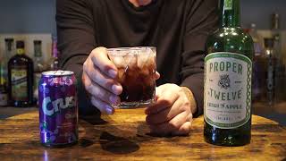 Proper 12 Irish Apple Whiskey amp Crush Grape Soda [upl. by Nerual]