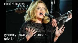 grammy awards 2012 adele sings rolling in the deep [upl. by Phaidra669]