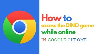 How to Access the Dino Game in Google Chrome While Online – Fun Hidden Trick [upl. by Venditti]