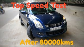 Maruti Suzuki Swift Dzire  Honest review After 80000  Top Speed  20082012 petrol  CarSchool [upl. by Christie526]