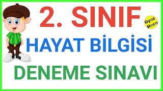 2 Sınıf Dersleri  Hayat Bilgisi  Deneme Sınavı  Test Çöz  eba tv [upl. by Ailito963]