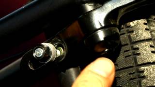 How to Install BMX Rear Brakes [upl. by Ymmot]