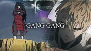 Gang Gang 🐱‍👤  Flow EditAmv [upl. by Samled]