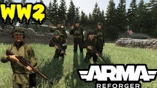 We Went on a World War 2 Patrol in Arma Reforger 2024 [upl. by Harriett812]