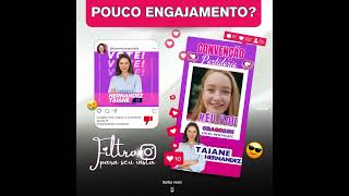 Filtro de Instagram para sua Campanha Eleitoral [upl. by Liek]