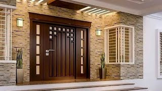 100 Modern Front Wall Design Ideas 2024 Exterior Wall Tiles Design House Exterior Design Ideas P3 [upl. by Bricker]