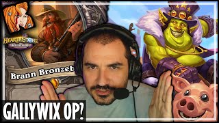 GALLYWIX IS TRULY A MONSTER  Hearthstone Battlegrounds [upl. by Karwan430]