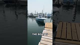 Be Confident and Decisive When Docking Boat Docking Tip from Bridge Marina PART 1 of 2 shorts [upl. by Reg]