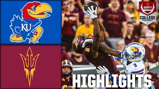 Kansas Jayhawks vs Arizona State Sun Devils  Full Game Highlights  ESPN College Football [upl. by Meletius]