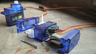 servo motor teardown [upl. by Rehsu]