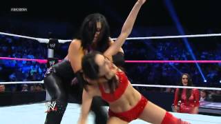 WWE Smackdown 100413  Aksana vs Brie Bella [upl. by Hentrich16]