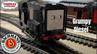 Thomas amp Friends Bachmann  Grumpy Diesel  Review [upl. by Morganstein]