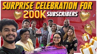 I Got Surprise Gift 200k Subscribers Celebration ♥️🥰  Samsameerinsta [upl. by Annie175]