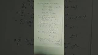 msc physics 1 sem paper 1 unit1 Recursion relation of hermite differential equation [upl. by Pegg874]