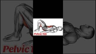 Pelvic tilt workout with no equipment pelvictilt workout noequipment [upl. by Pepita]