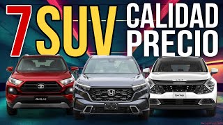 ✅ MEJORES SUV S para 2024  2025  CALIDAD PRECIO [upl. by Sral]