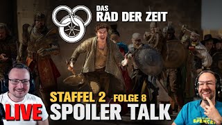 LIVE Das Rad der Zeit  S02E08  Staffelfinale  Kritik und Spoiler Talk mit medienberauscht [upl. by Yesnel]