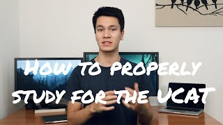 How to Properly Study for the UCAT [upl. by Yrogerg]