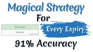 Expiry Day Option Selling Strategy  Stockmock Option Selling Strategy  Stockmock Trading Strategy [upl. by Glick212]