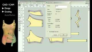 PolyPattern Grading Part 2 www bontex it [upl. by Asp]