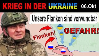 06Okt DRINGEND  Russen BEDROHEN UKRAINISCHE FLANKEN  UkraineKrieg [upl. by Aneehsor]