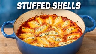 Cheesy Stuffed Shells Better Than Lasagna [upl. by Trace]