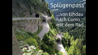 Splügenpass  von Lindau nach Como [upl. by Nevak635]