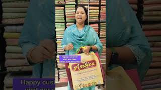 Ambica wedding mall Client Review kanchivmlsilks onlineshopping pattusarees saree ambica [upl. by Tiana]