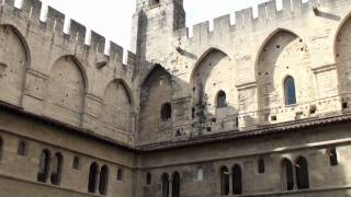 Le palais des papes Avignon  Vaucluse  France [upl. by Enalda383]