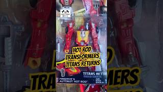 HOT ROD TRANSFORMERS TITANS RETURNS chachareando en el tianguis [upl. by Dnalro]