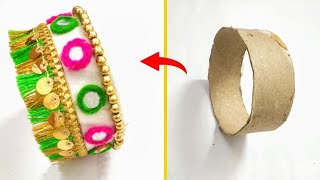 Bangles Making I Navratri bangles I Handmade Bangles I How to make I Navratri special I Craft [upl. by Loseff]