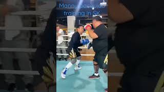 Manny preparation training in SOUTH KOREA🥊 shorts boxing [upl. by Lesoj]