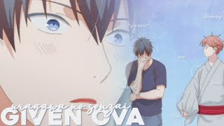 GIVEN OVA  Uenoyama gae panic cut scenes [upl. by Nikolaus]