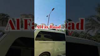 Beautiful Al Fay Road Il MustWatch Dubai Beautiful vlogs subscribe [upl. by Lyrred]