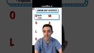 Mnemonic for Anion Gap Metabolic Acidosis Full Video in Description ⬇️ [upl. by Adnoryt]