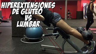 Hiperextensiones de Glúteo vs Lumbar [upl. by Meekah910]