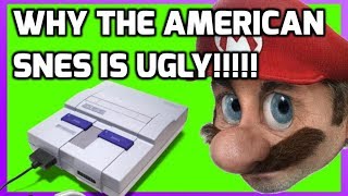 Why is The North American SNES Ugly  Super Nintendo History  THGM [upl. by Lawford640]