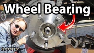 How to Replace a Rear Wheel Bearing in Your Car [upl. by Particia]