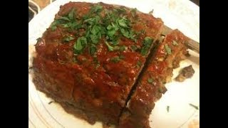 Healthy Meatloaf Recipe [upl. by Essirahs]