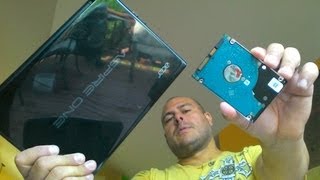 Acer aspire one Hard drive replace in 2 minutes [upl. by Enileuqkcaj]