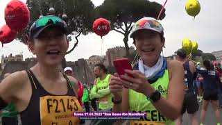 Maratona di Roma 2022  Run Rome the Marathon 2022  best Highlights 27032022 [upl. by Juakn510]