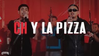 La CH y la PIZZA  Natanael cano x Fuerza regida Letra [upl. by Mikal73]