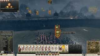 Total War Rome 2 Caesar In Gaul Rome Campaign Part 1 with brief overview [upl. by Lia]