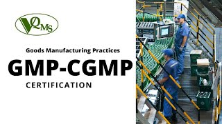 GMP cGMP Certificate for Product Certifications [upl. by Lamb427]