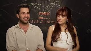 Olivia Cooke amp Fabien Frankel about HOUSE OF THE DRAGON season 2 chemistry [upl. by Grider868]