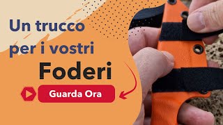 Un trucco per i foderi dei vostri coltelli [upl. by Stedt]