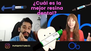 ¿Cuál es la MEJOR RESINA DENTAL 🦷 ⭐ [upl. by Seugram]