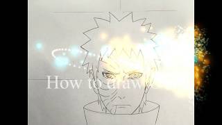 How to draw Obito Uchiha [upl. by Eylk611]